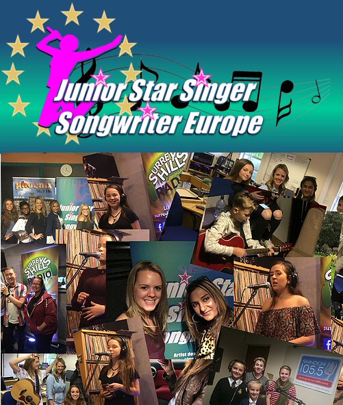 Junior Star Singer Songwriter Europe collage